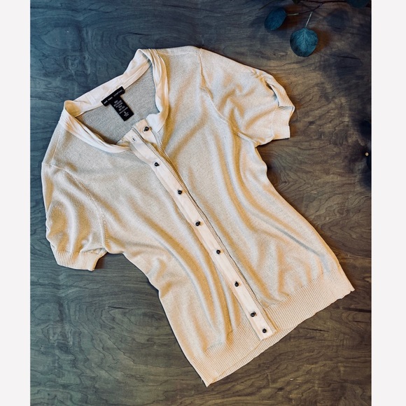 Cream Button Down - Picture 2 of 6